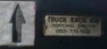Filename HD-1989-Seven-Ton-Truck-for-Sale_Signage-TheTruckRackCo-Portland.JPG. The decal on the rack, made by The Truck Rack Co. Portland, Oregon (563) 775-7525.